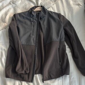 Figs Gray Fleece Jacket